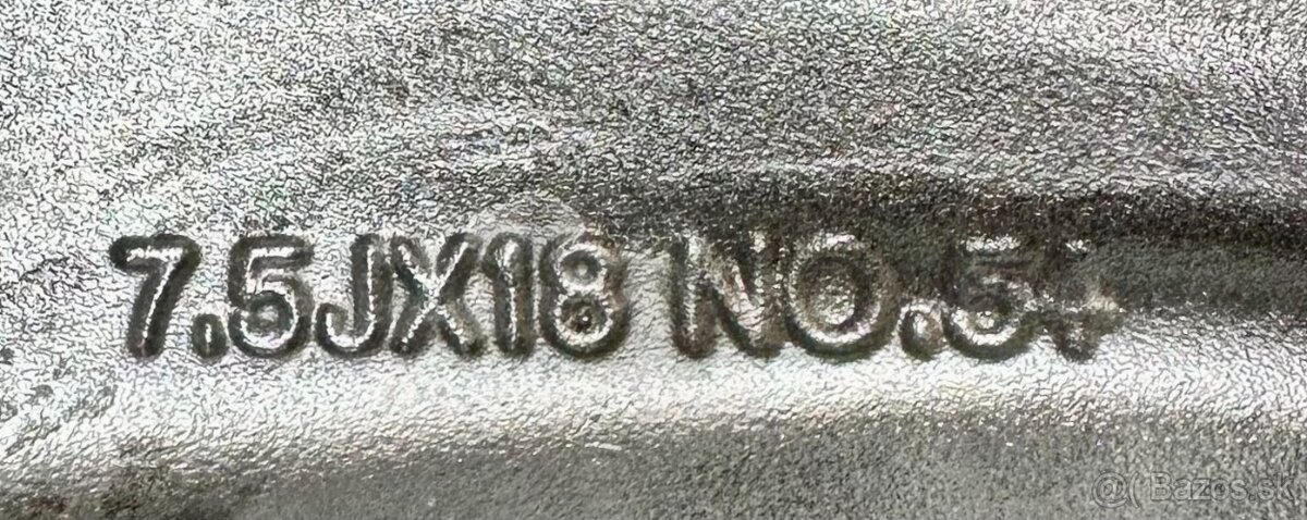 ALU disky 5x114,3 originál KIA R18 s TPMS - 5