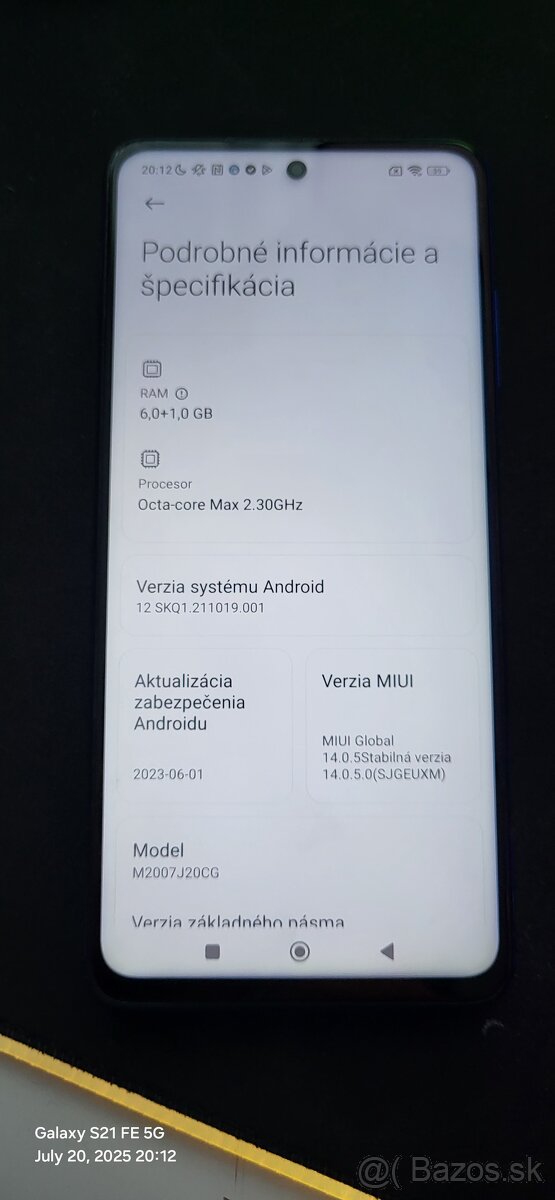 Poco X3 NFC 64 GB+SD karta - TOP stav, kompletné balenie - 5