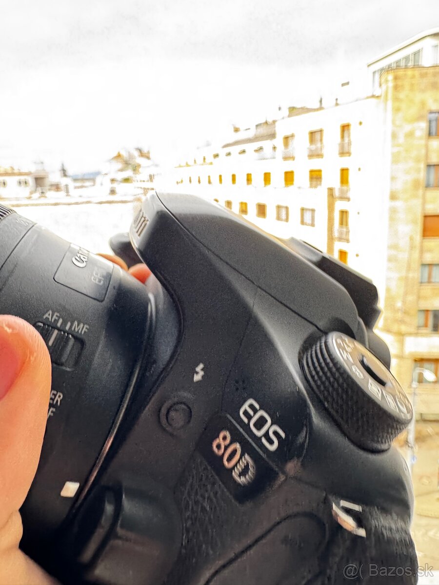 Canon EOS 80D – telo, plne funkčné, dobrý stav - 5