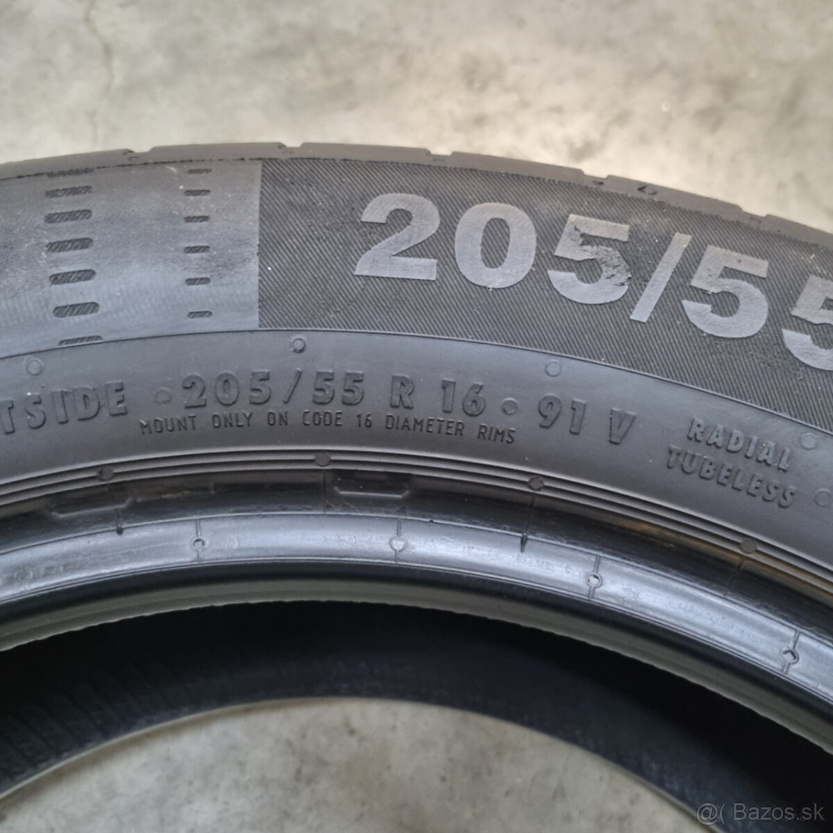 Letné pneumatiky 205/55 R16 CONTINENTAL - 5