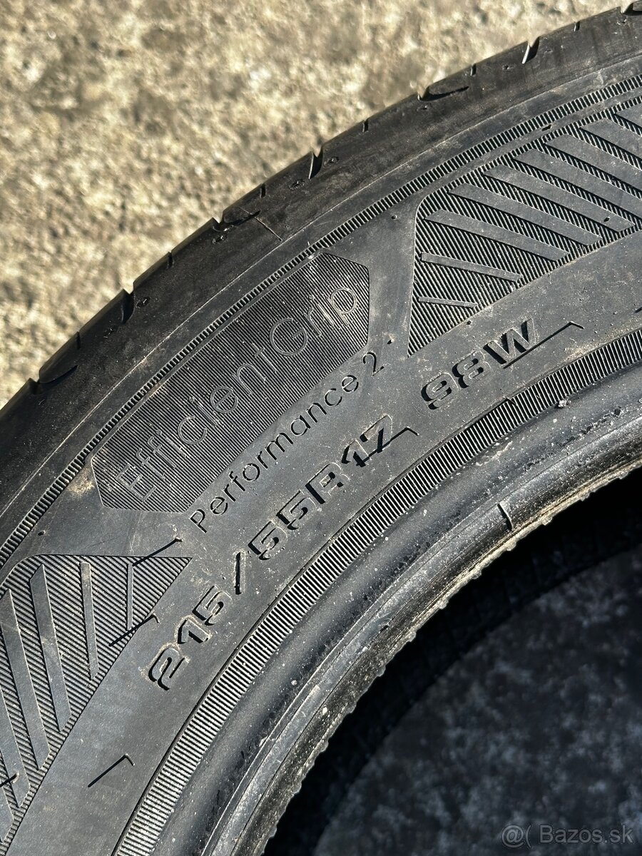 2x LETNÉ 215/55 R17 GOODYEAR EFFICIENT GRIP PERFORMANCE 2 - 5