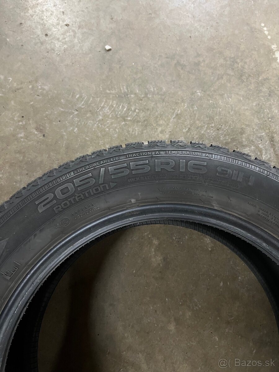 Nokian WR D4 205/55R16 91H zimné - 5