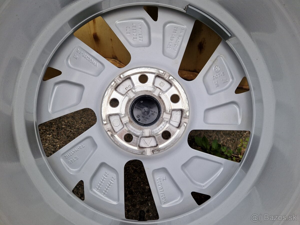 5x112 r17 kolesa disky tiguan volkswagen 215 65 17 alu vw - 5