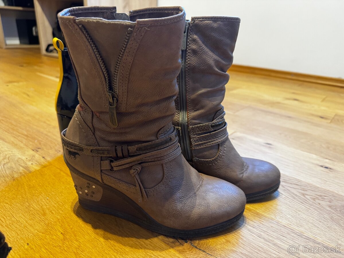 5 párov - členkové čižmy - 5