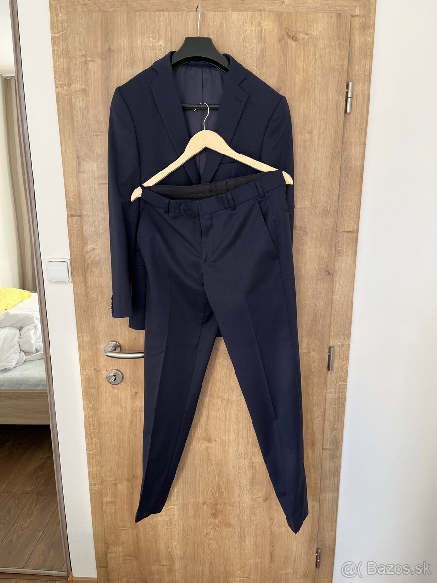 Pansky oblek tmavomodry - 5