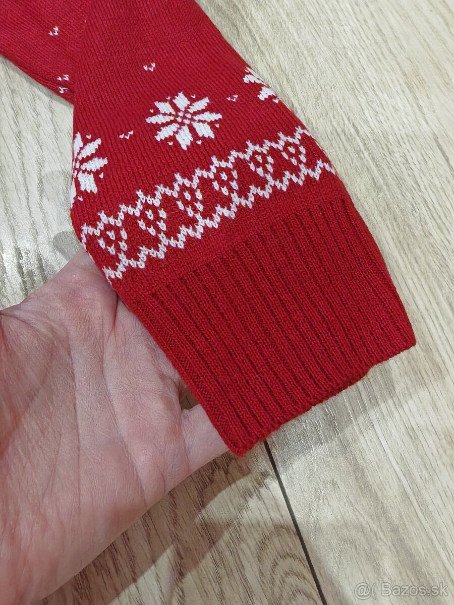 Vianočné šaty, veľkosť S - 5