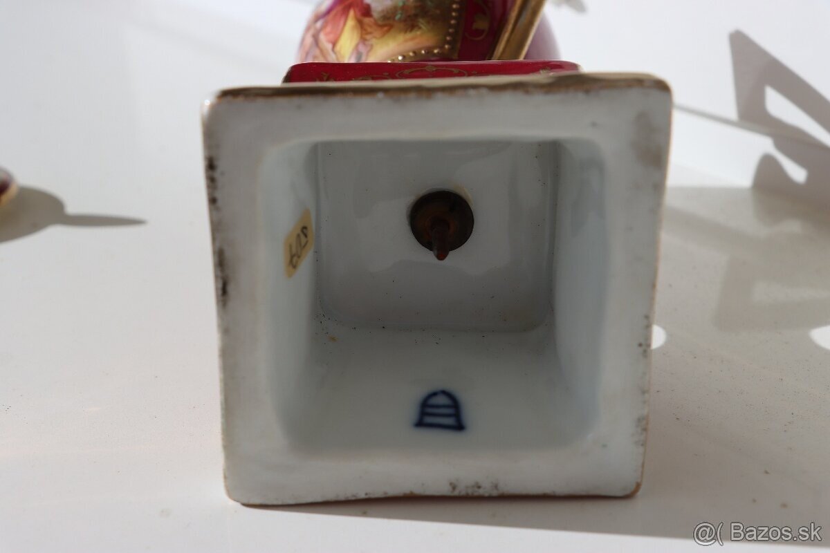 Starožitná porcelánová amfora Alt Wien - 5