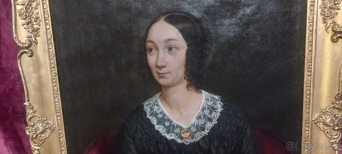 PORTRÉT DÁMY 1846 - 5