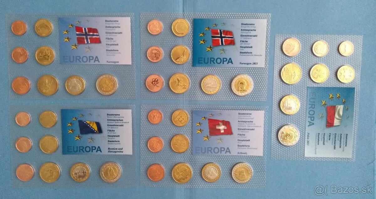 Euro-Probe sety mincí - 5