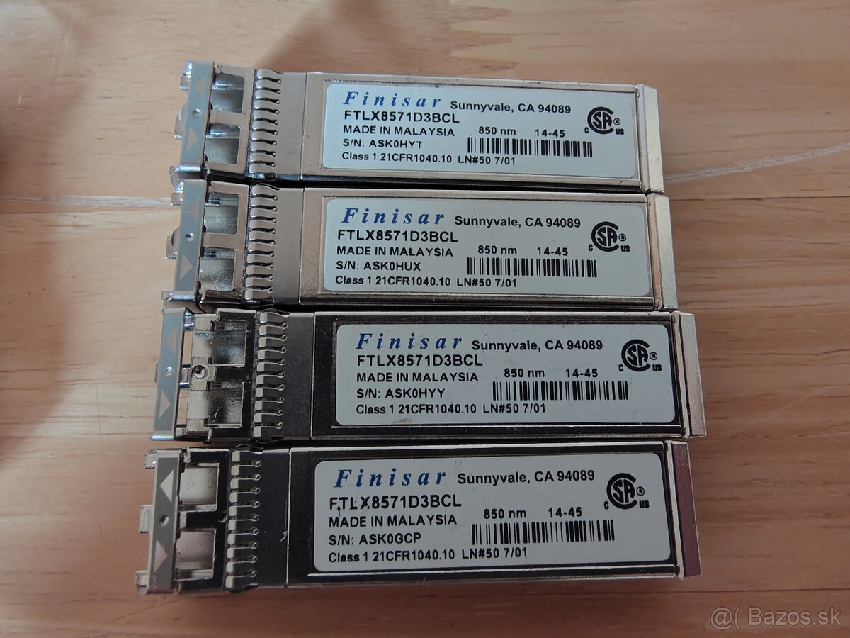 SFP transceiver moduly - 5