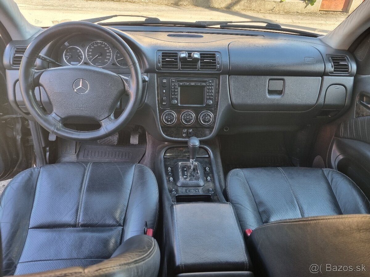 ML 163 2,7 cdi úprava offroad