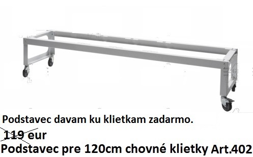 Zostava 4ks Talianskych klietok (ART 402) 120cm - 5