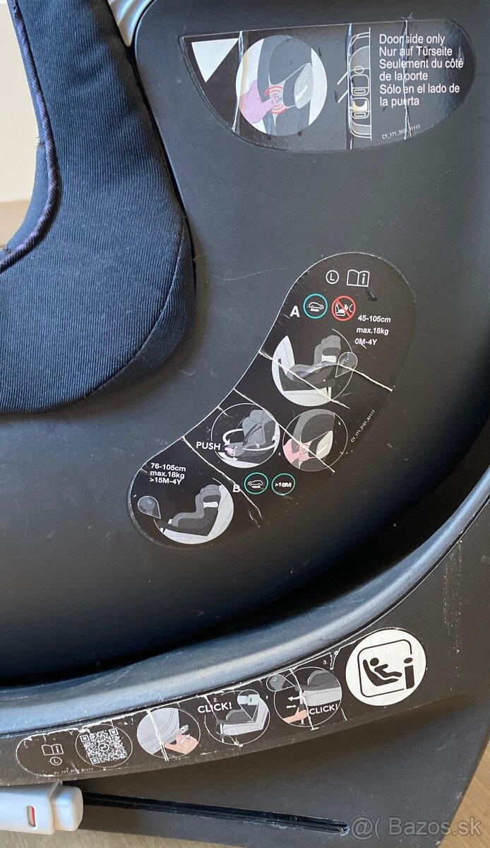 Autosedačka CYBEX Sirona S i-Size + novorodenecká vložka - 5