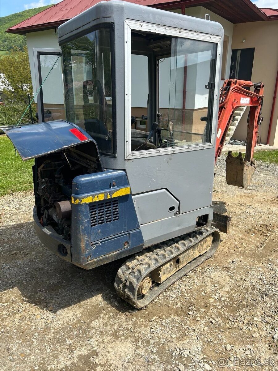 Predám minibager KUBOTA KX-41 - 5