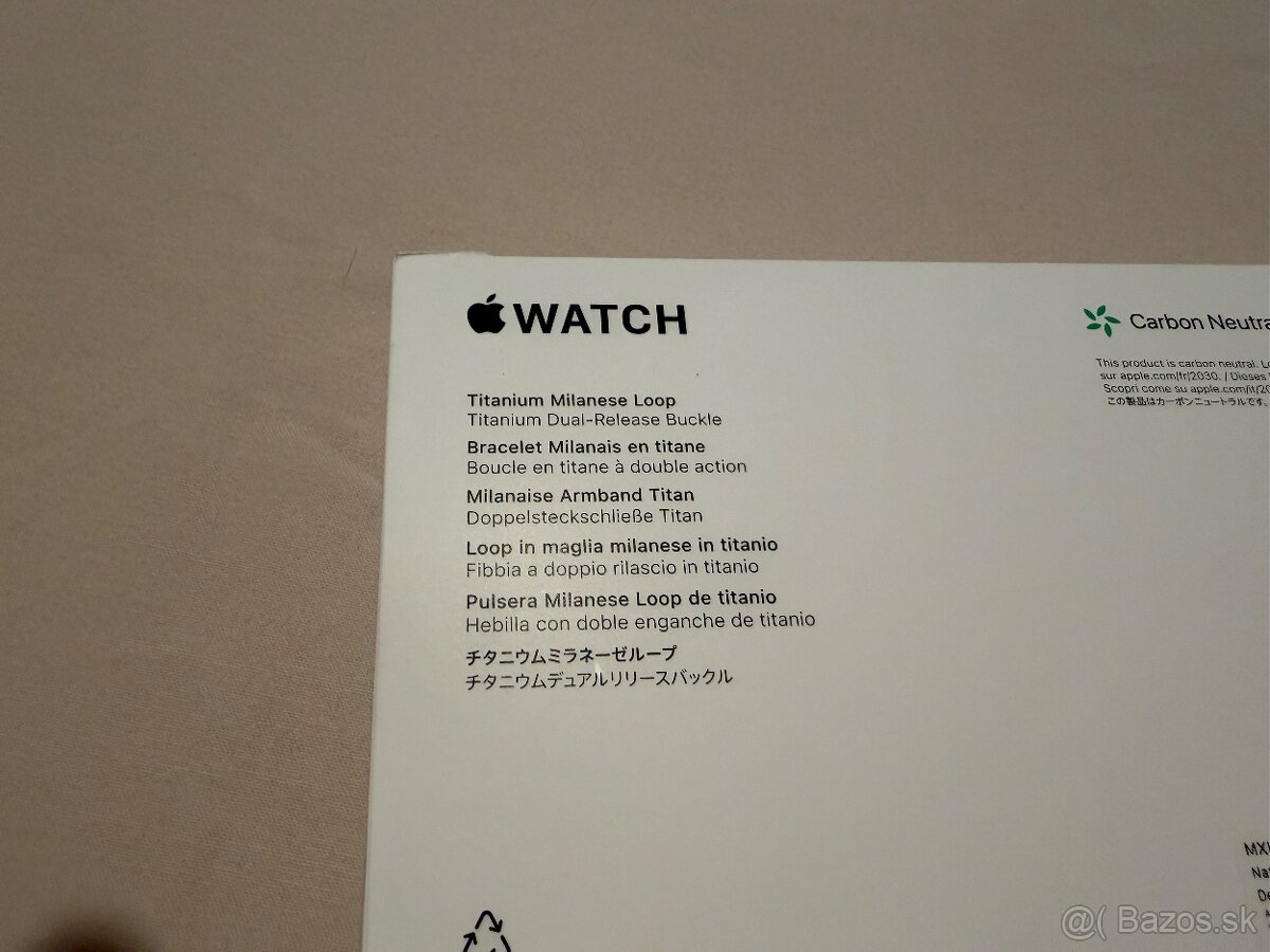 Apple Watch Ultra + Titanium Milanese loop - 5