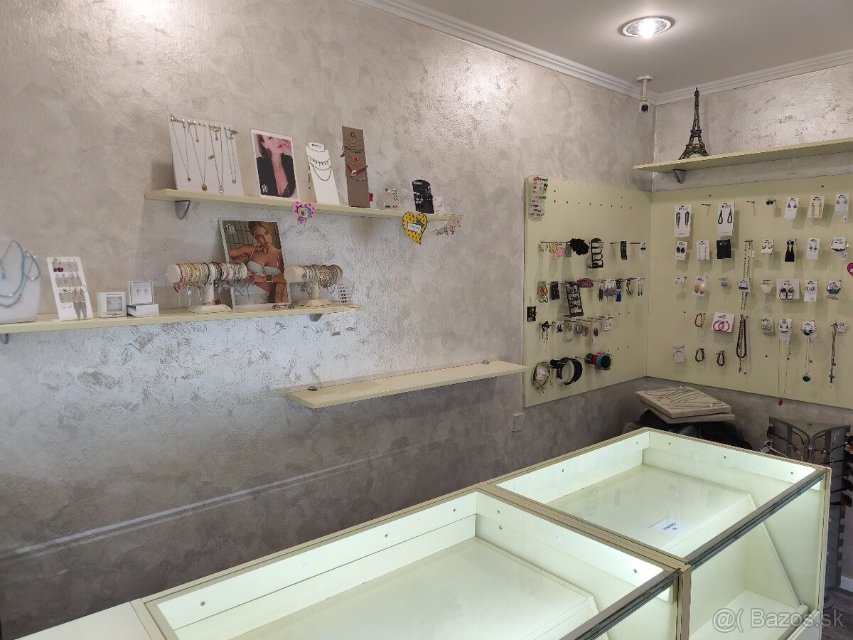 Predajný pult pre šperky so zariadením predajne - 5