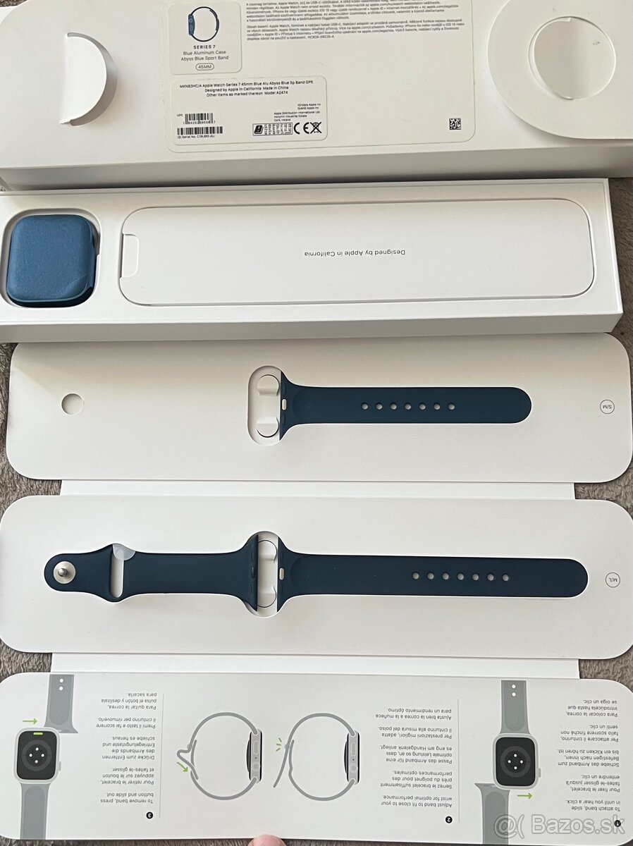 Apple Watch 7 45mm Blue - 5