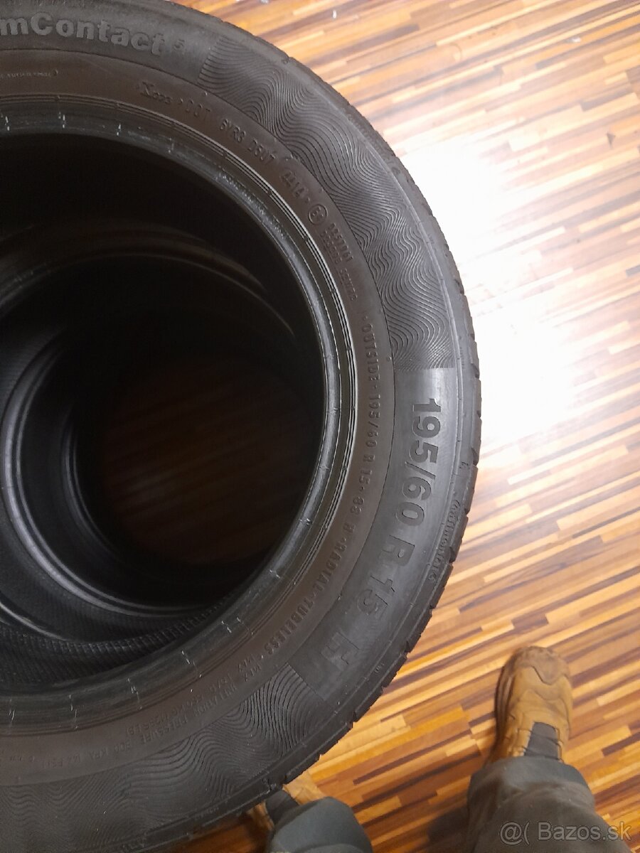 Letne 195/60R15 viem aj prezut - 5