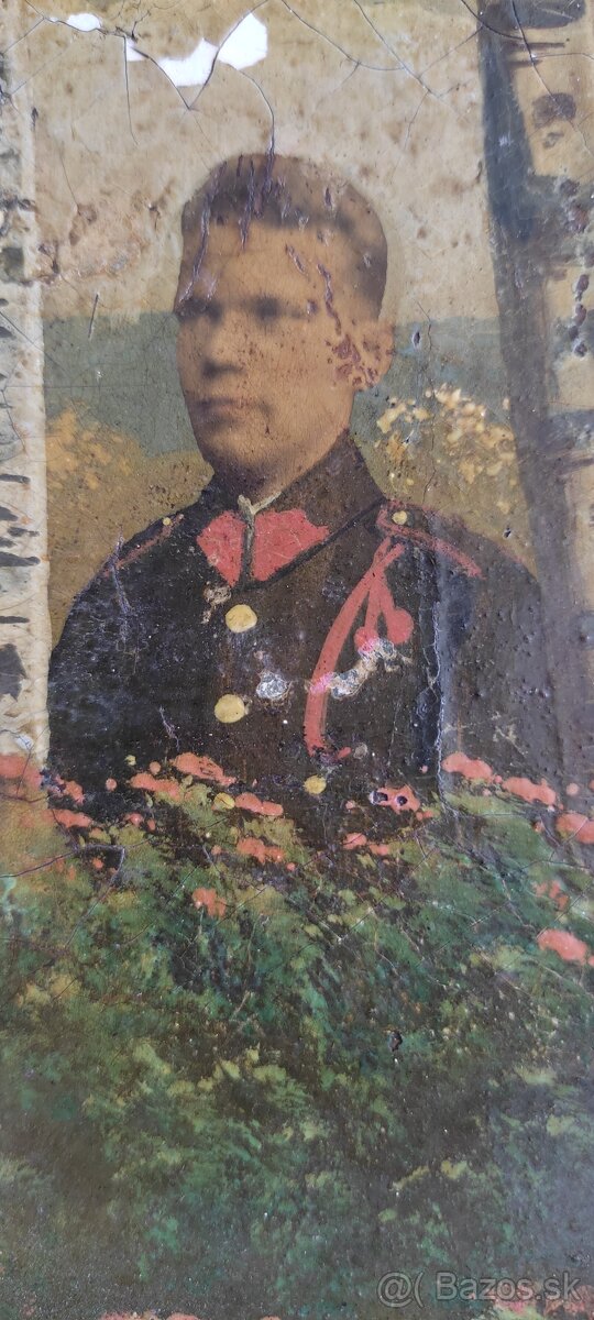 Predám starožitný obraz vojenský 1. svetová vojna - 5