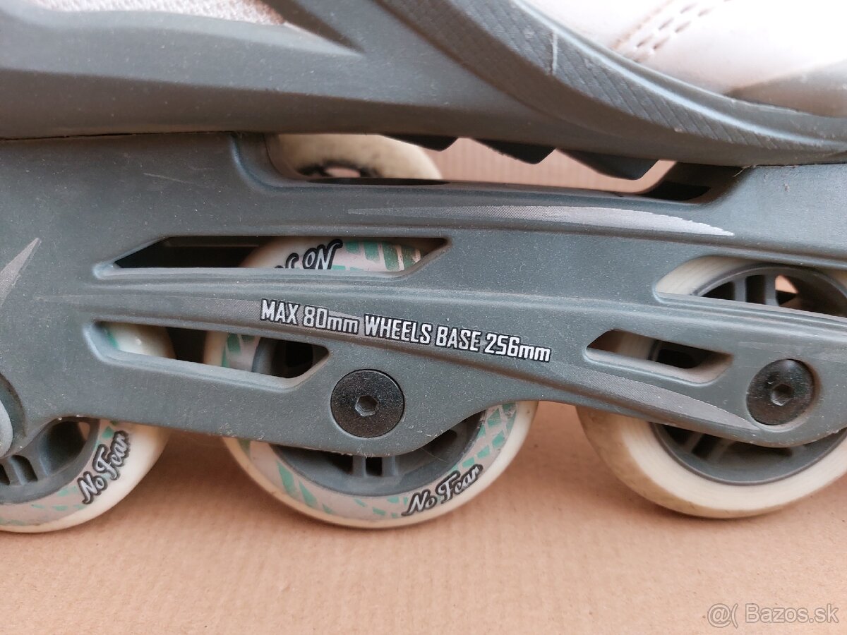 Darujem inline korcule NoFear vel.5 (38) - 5