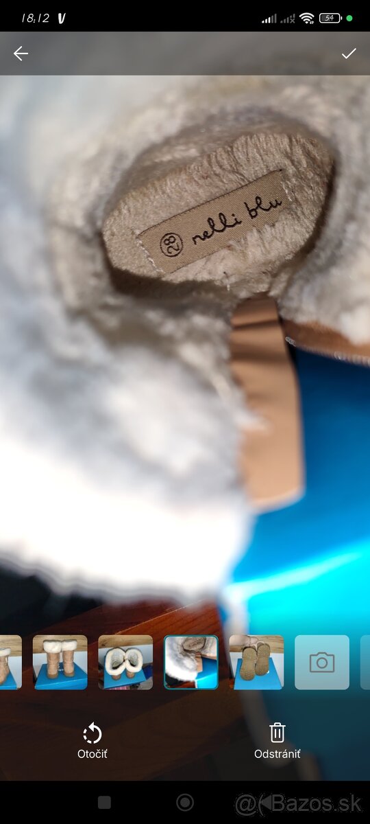 dievčenské zateplené čižmy - 5