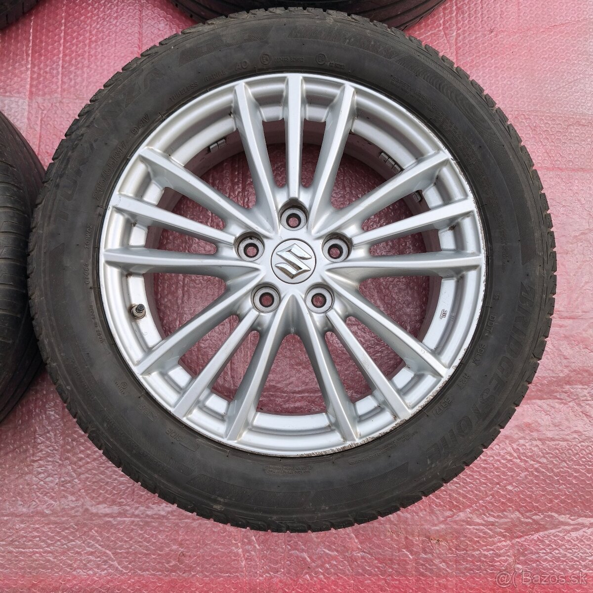 Kolesá Suzuki Vitara LY R17 5x114,3 ET50 215/55 r17 - 5