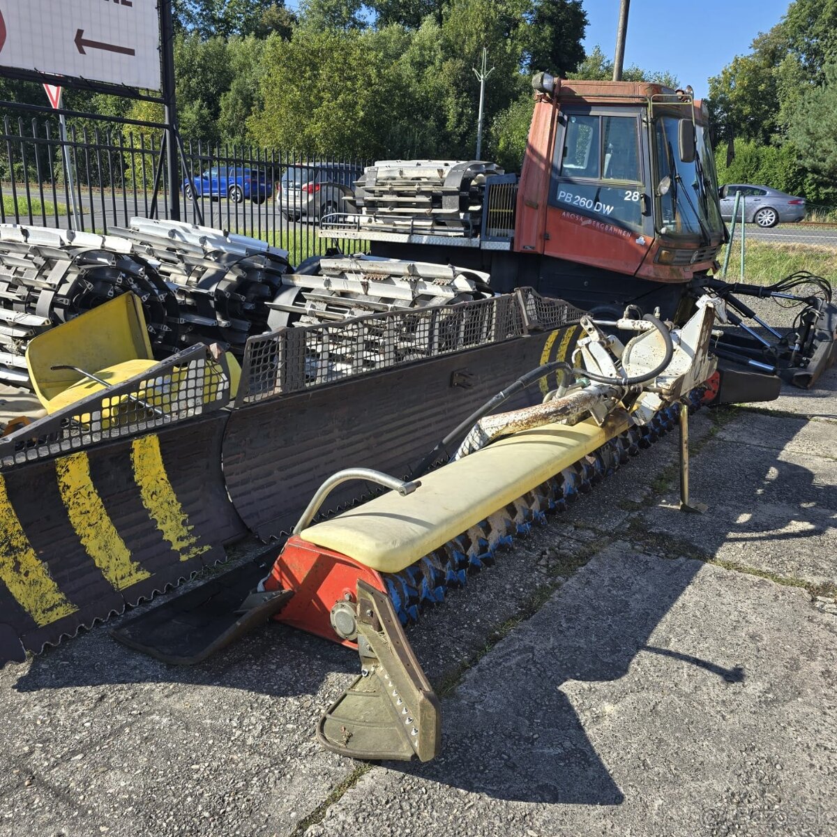 PB 260 D, rolba, ratrak - 5