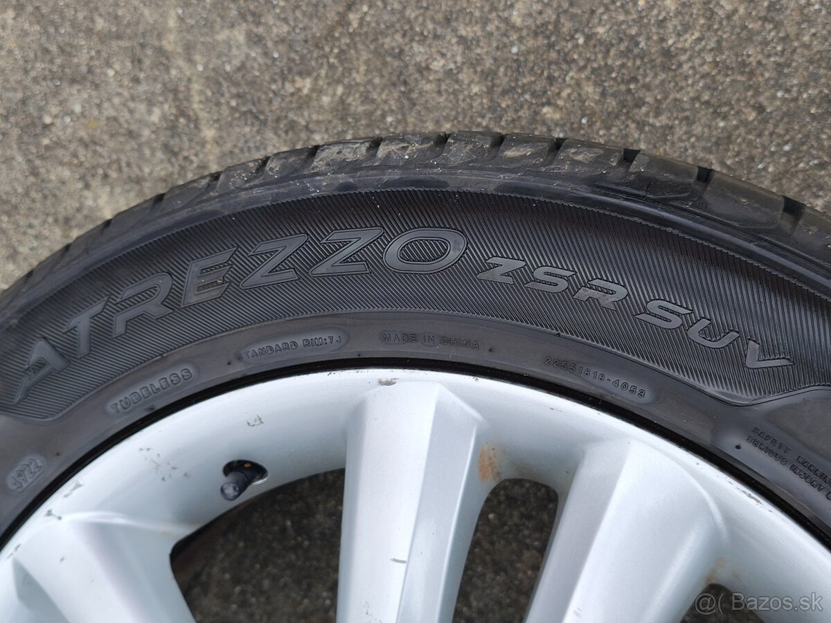 Alu disky 5x114,3 r18 na Hyundai letné pneumatiky 225/55 r18 - 5