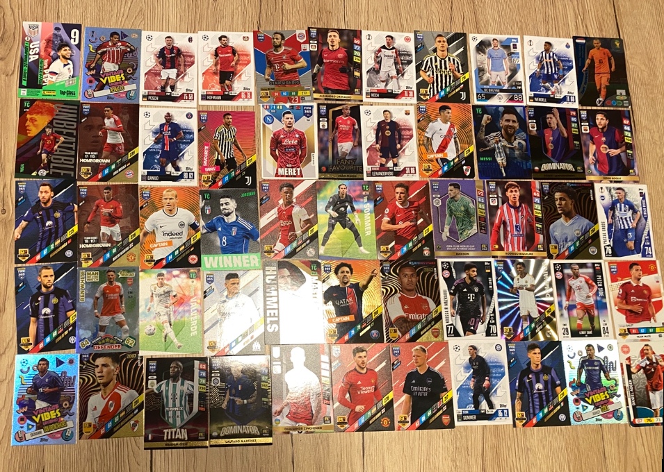 Futbalové kartičky 510ks - 5