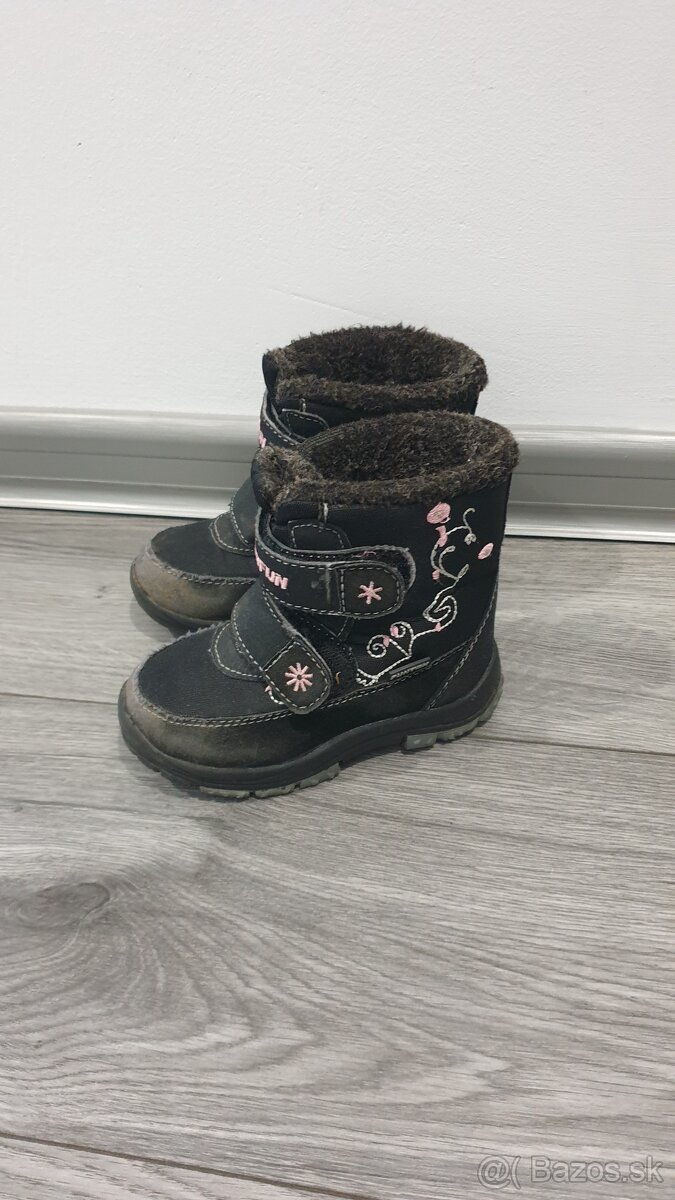 Dievčenské zimné topánky - 5