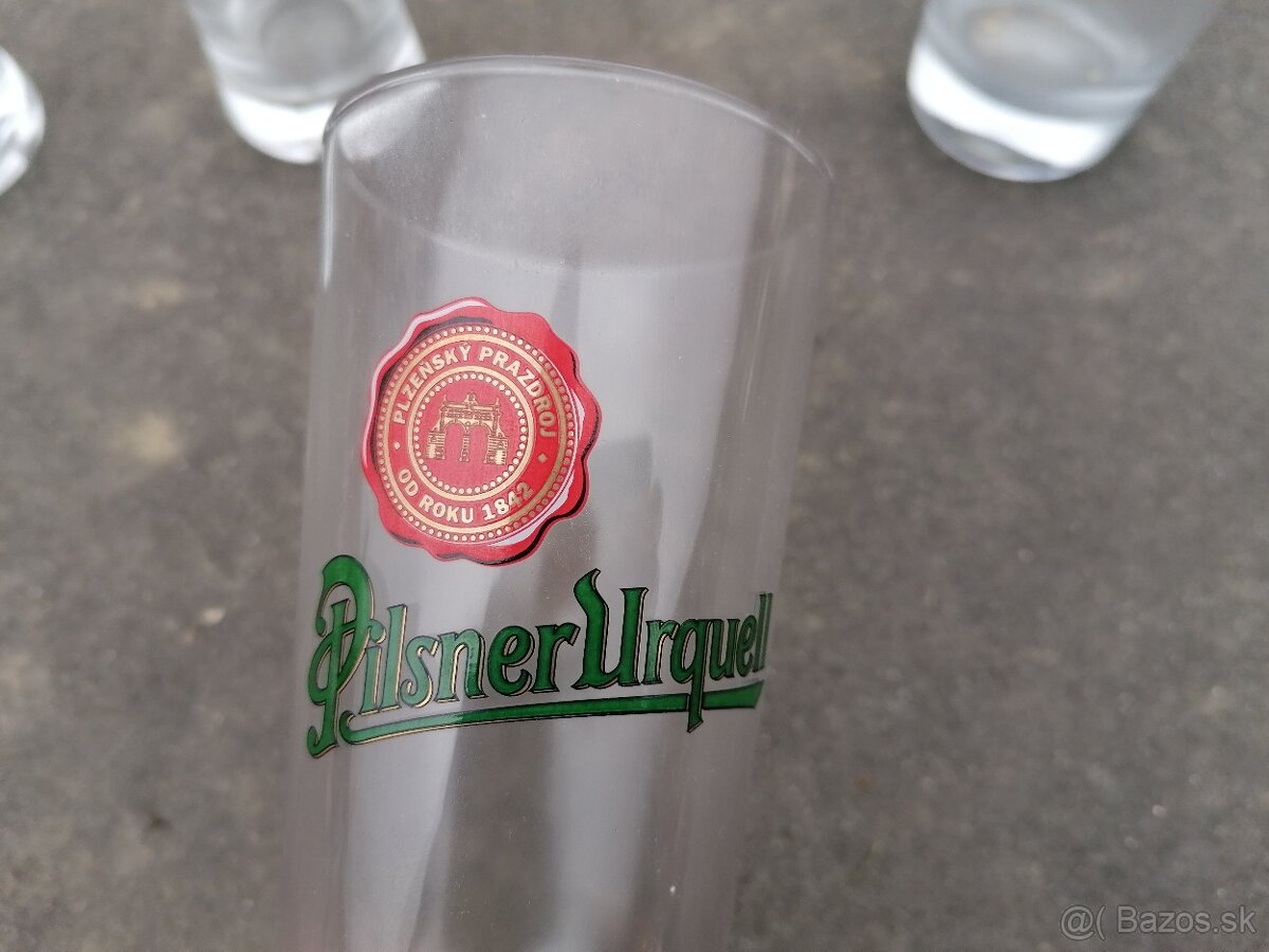 Predám sklenené pivové poháre - 5