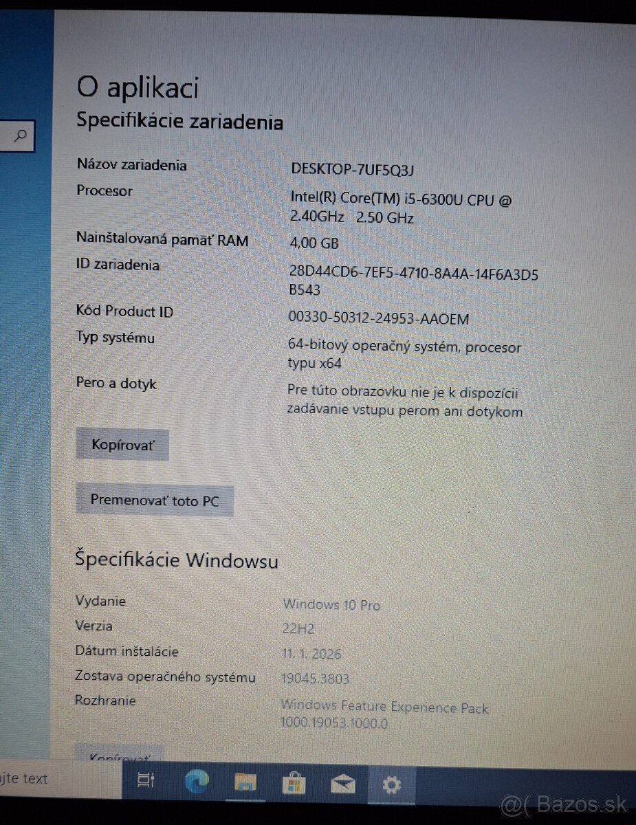 Fujitsu LifeBook E736 + taska a mys - 5