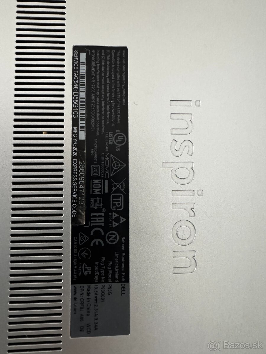 Predam notebook Dell Inspiron 5491 2in1 dotykova obrazovka - 5