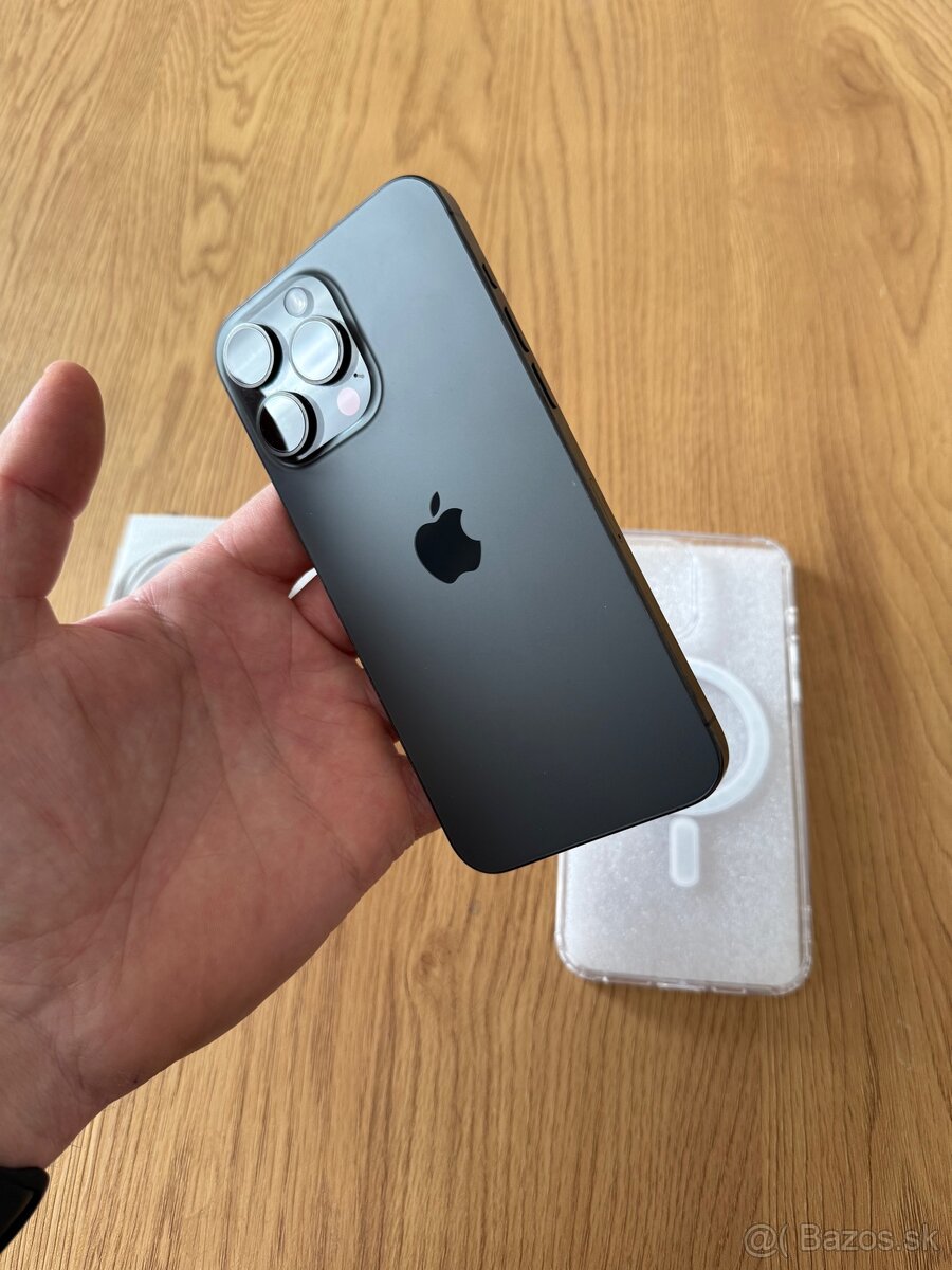 iPhone 15 Pro Max 256 gb Black Titanium v záruke - 5