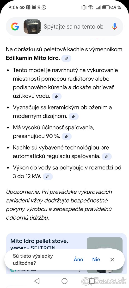 Peletove kachle Edilkamin - 5