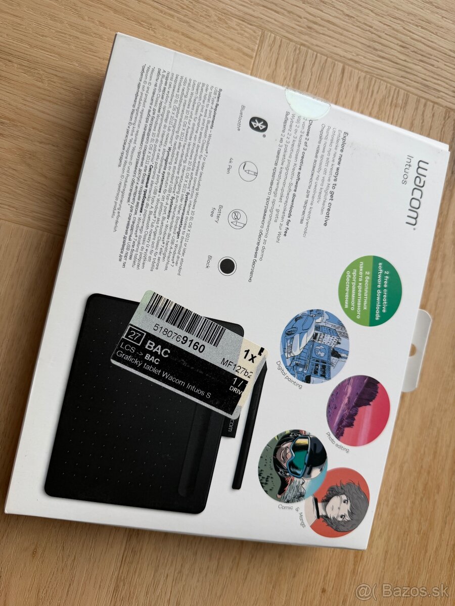 Grafický tablet Wacom Intuos S - 5