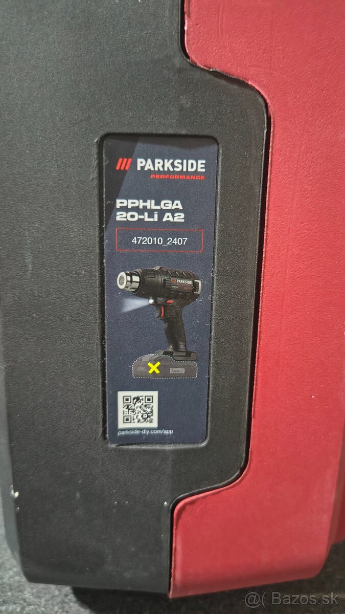 Aku teplovzdusna pistol Parkside Performance - 5