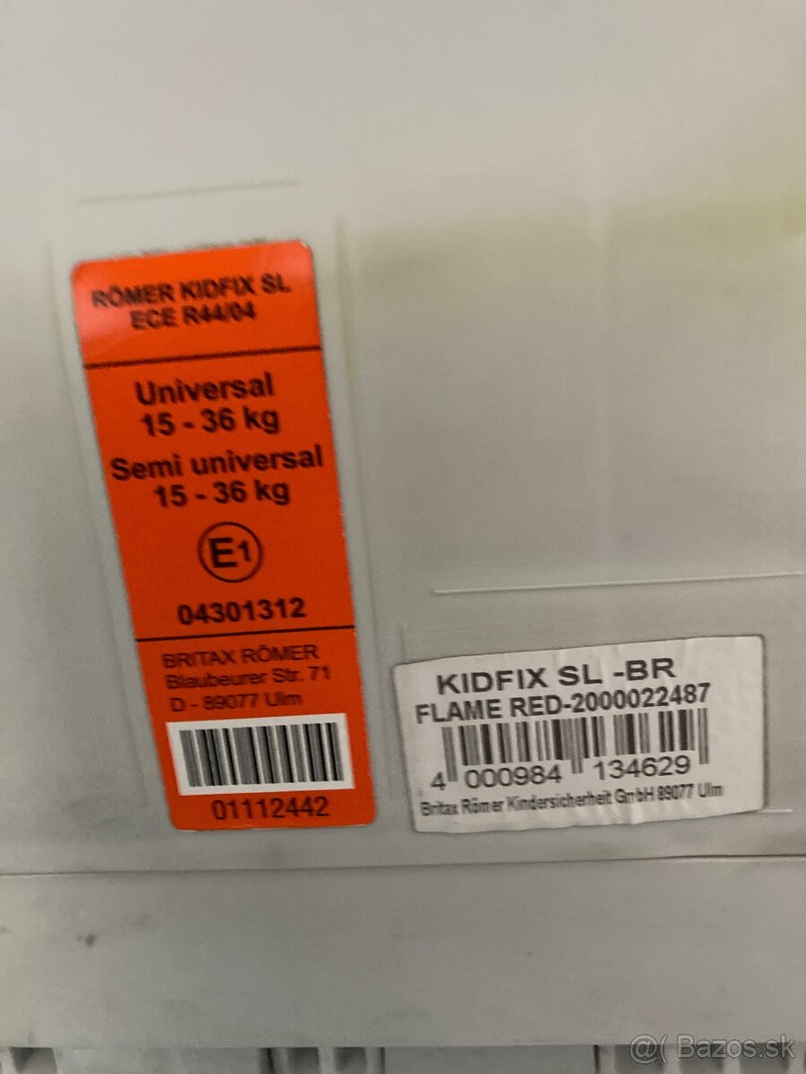 Autosedacka Römer s Isofixom 2 ks - 5