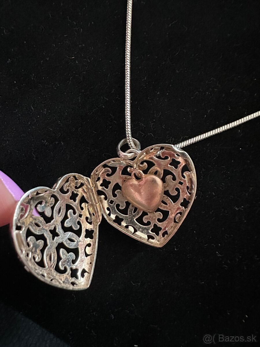 Prívesok SRDCE zn. Thomas Sabo originál - 5