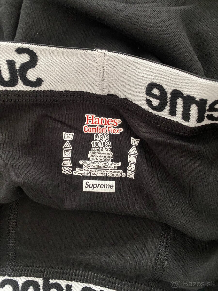 čierne supreme boxerky L - 5
