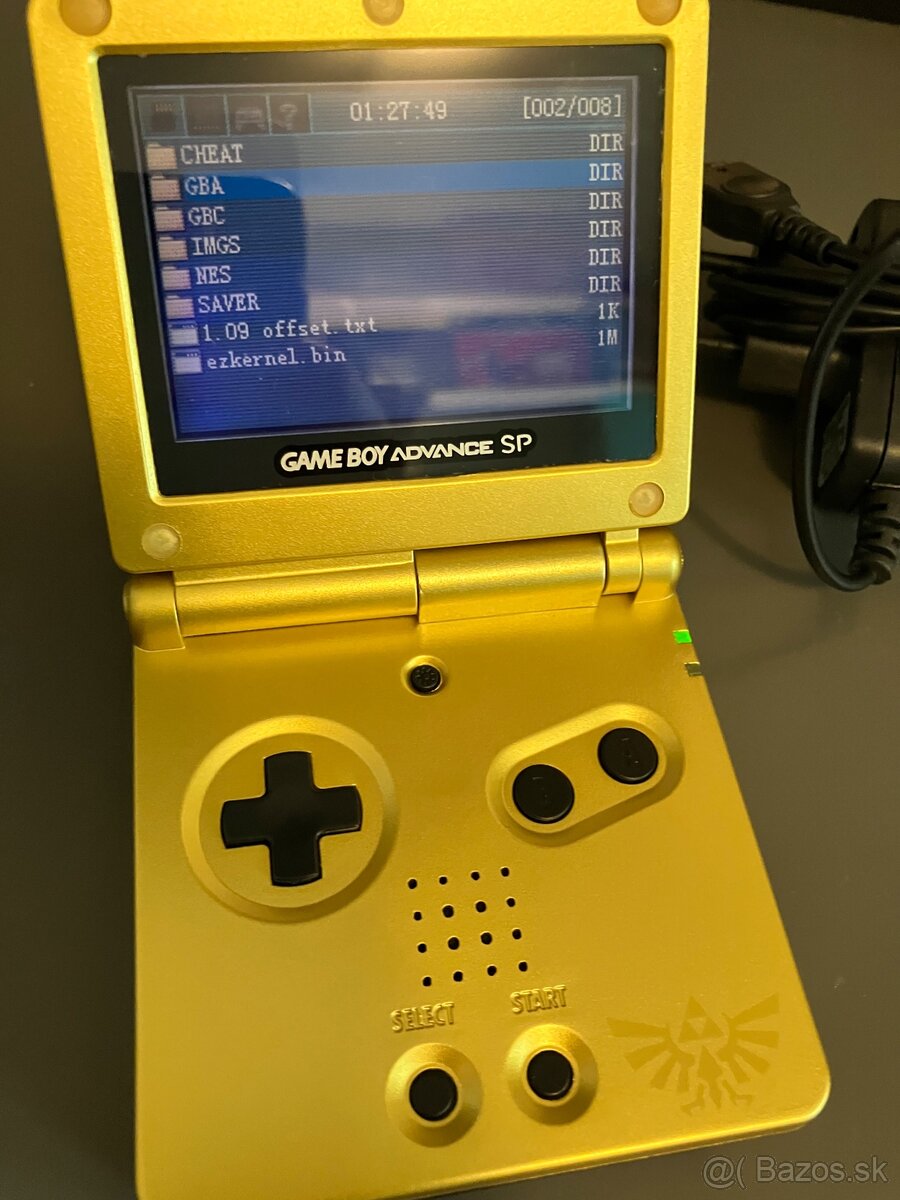 Game Boy Advance SP Zelda edition + EZ flash - 5
