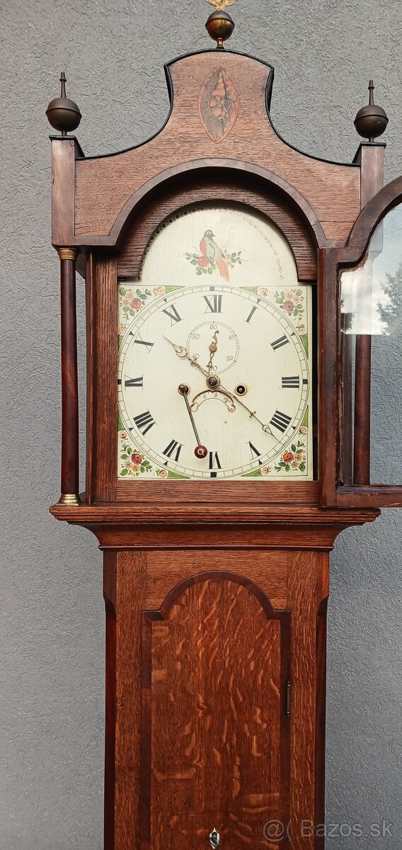 Hodiny podlahové starožitné. - 5