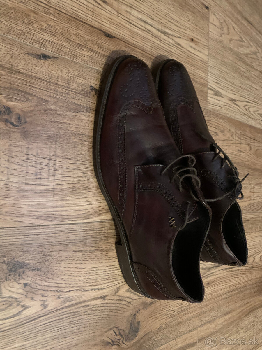 Pánske kožené topánky - 5