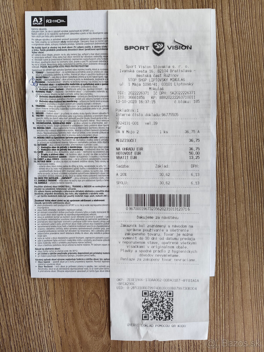 Dámske tenisky Under Armour UA W Mojo 2, veľ. 39 - 5