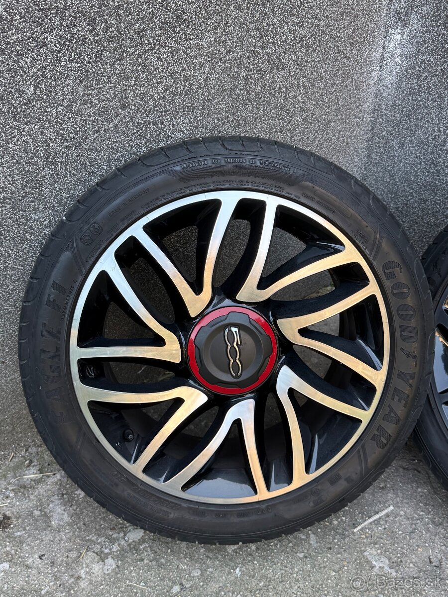 Predám elektrony, kolesa Fiat 225/45 R17 - 5