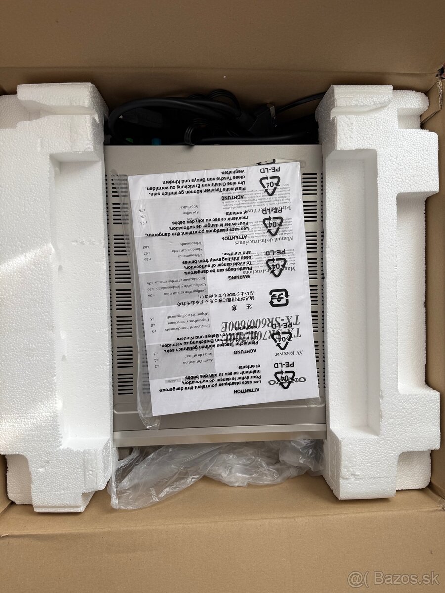 Onkyo TX-SR600E - 6.1kanálový AV receiver - 5