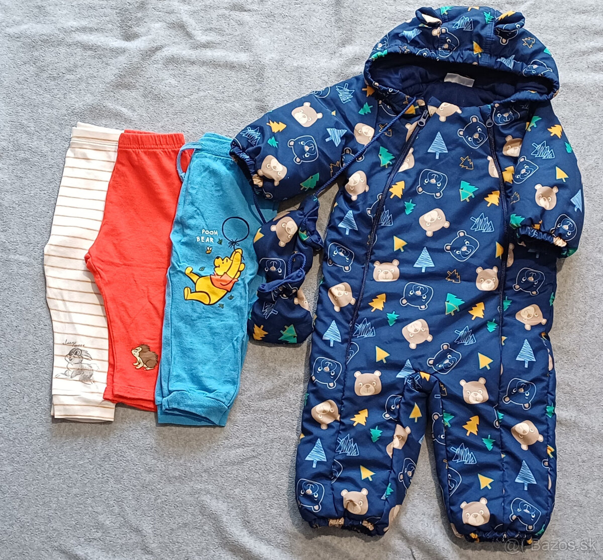 Balík oblečenia pre chlapca + 2 hračky a podbradník - 5