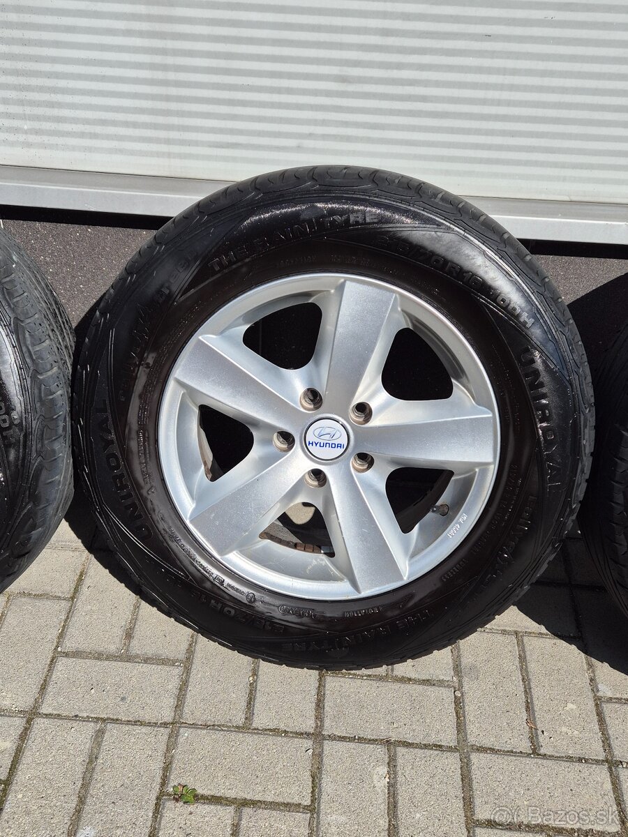 Hyundai IX 35 disky s letnými pneu - 5