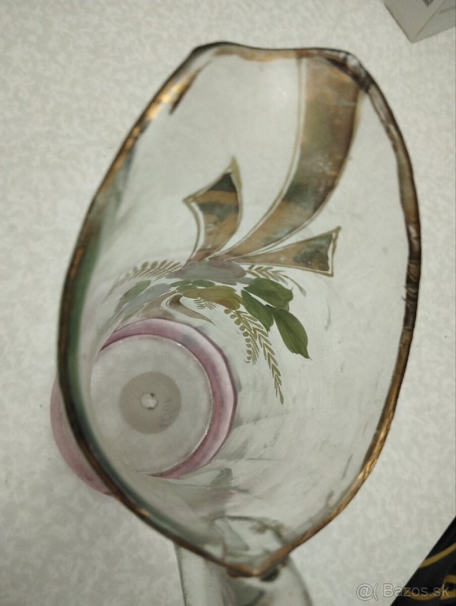 Sklenený džbán - ručná výroba - 5