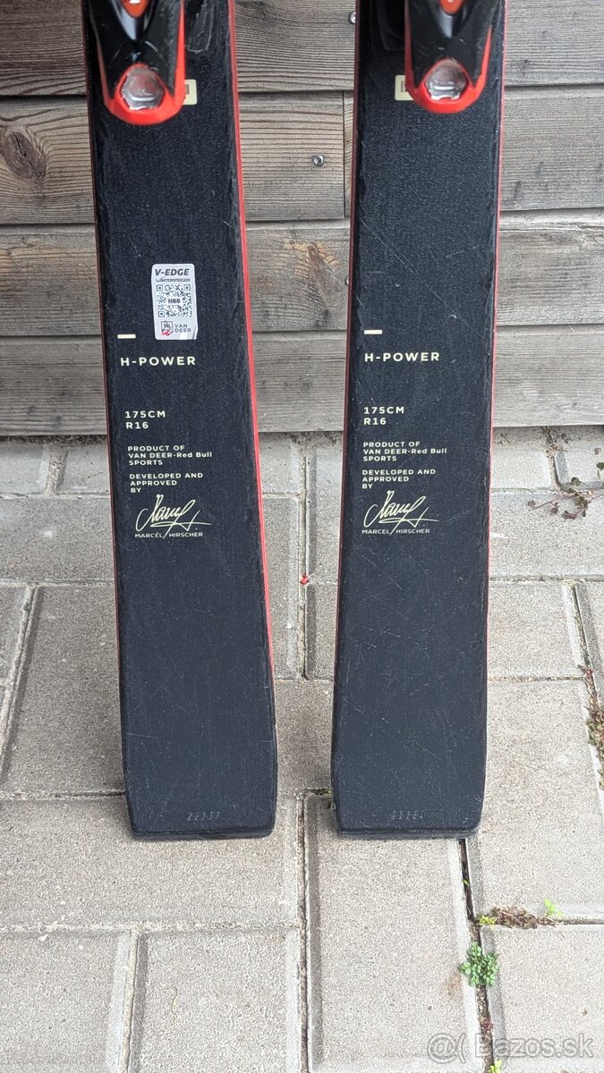 TOP lyže VAN DEER H-power (RED BULL), 175cm - 5